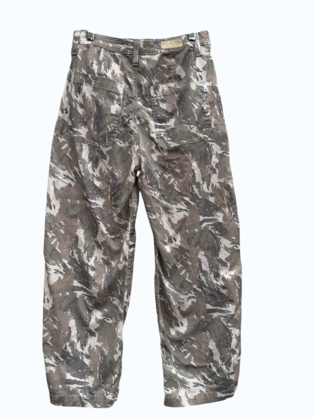 ag FIONA High-Waisted Barrel Leg Camo Pant - Picture 5 of 10